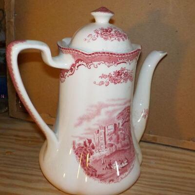 " Johnson Bro's " British Castles" Coffee pot".