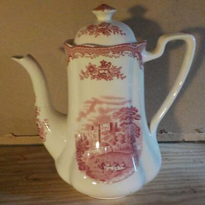 " Johnson Bro's " British Castles" Coffee pot".