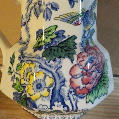 " Crown Staffordshire England Coffee Pot".