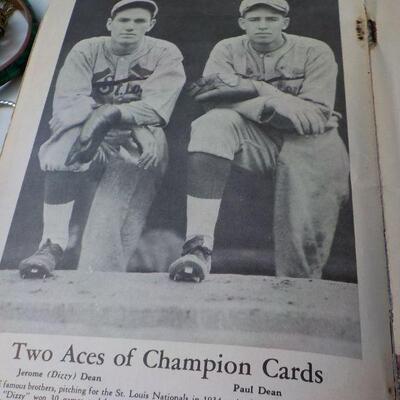 Original 1935 Copies of " Who's Who in the American League Baseball.
