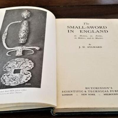 Lot #217  Rare Book - Small Sword in England (1st edition)