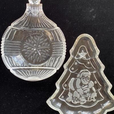 Massive crystal and clear glass lot 