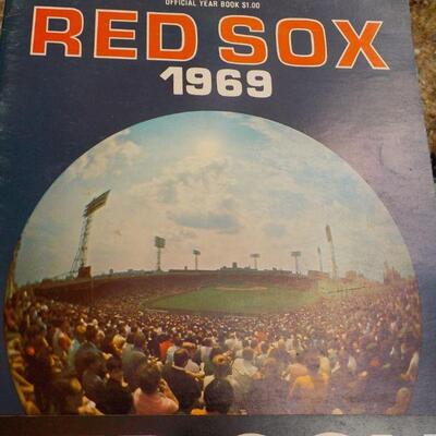 "1969,70,71,72 Red Sox Year Book Collectable's (4)".