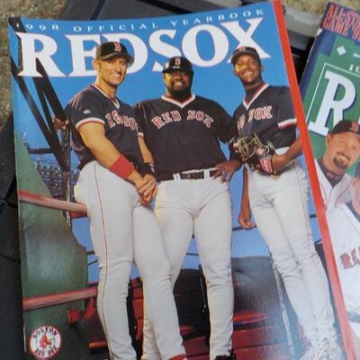 "1998, 99 Red Sox Official Year Books."