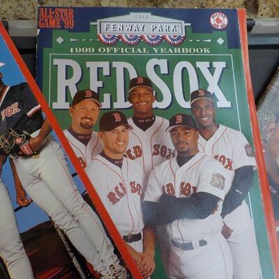 "1998, 99 Red Sox Official Year Books."
