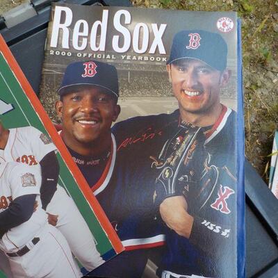 "1998, 99 Red Sox Official Year Books."