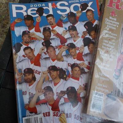 " 2004, 05, 06 Boston Red Sox Year Books.(3)