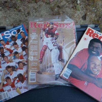 " 2004, 05, 06 Boston Red Sox Year Books.(3)