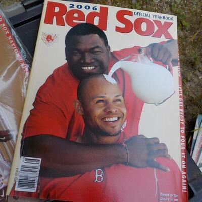 " 2004, 05, 06 Boston Red Sox Year Books.(3)