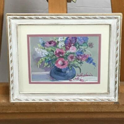 E - 233 Jean Ranney Smith Original Floral Watercolor Paintings