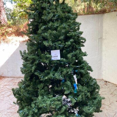 7' PREWIRED CHRISTMAS TREE CLEAR LIGHT
