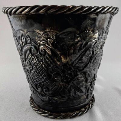 Silverplate Cache Pot