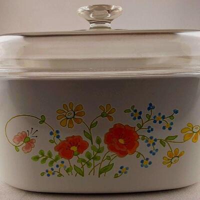 Corningware Wildflower 5qt. Covered Casserole