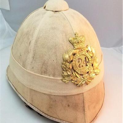 Lot #224  LATE ADDITION - Pair of Vintage British Military Hats - Royal Air Force and India?