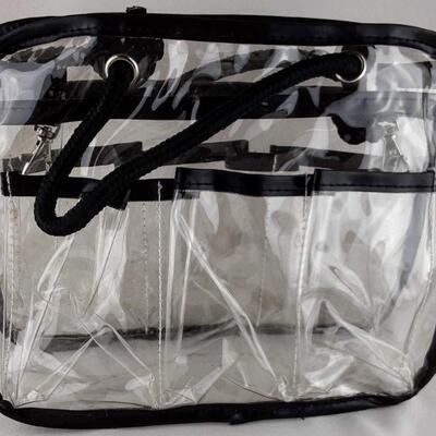 Clear Purse Compartment Insert