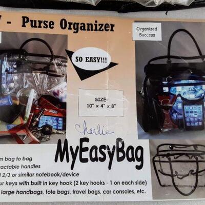 Clear Purse Compartment Insert
