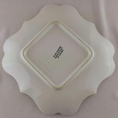 Grapes on Ceramic Italian Plate