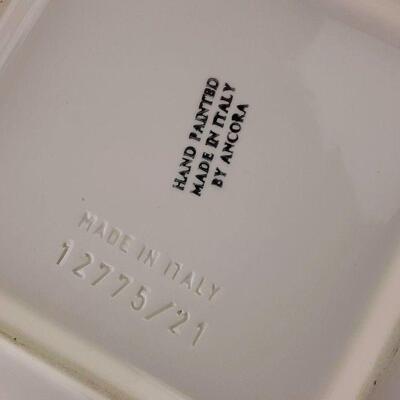 Grapes on Ceramic Italian Plate