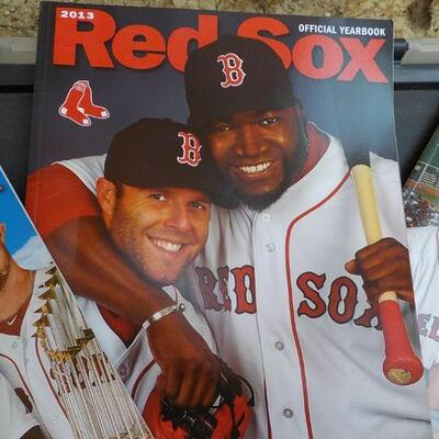 ' 2012, 13, 14 Official Red Sox Year Book".