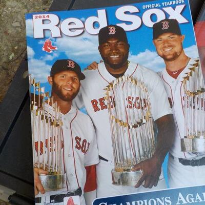 ' 2012, 13, 14 Official Red Sox Year Book".