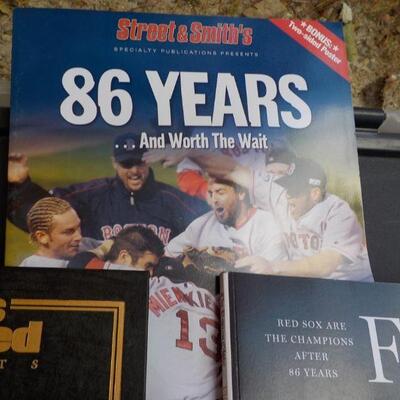 " 3 Great Books on the 2004 World Series  Champs Boston Red Sox."