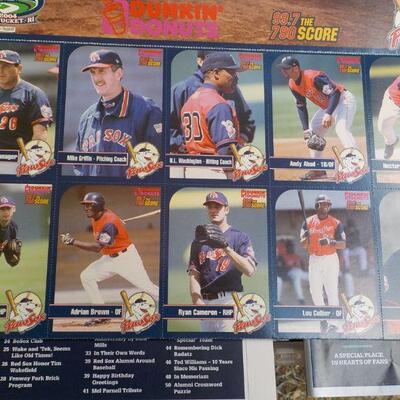 " Paw Sox 2003 Player card set and 2 great Books on Fenway."