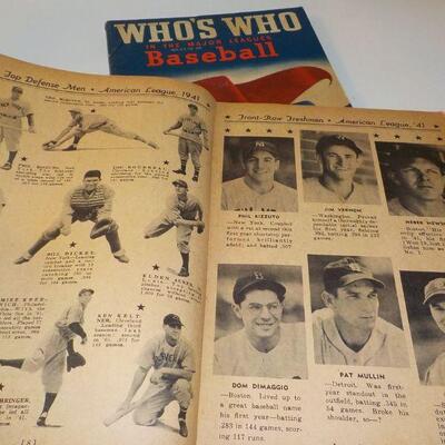 " 1941 and 1942 Who's Who of the Major leagues.".
