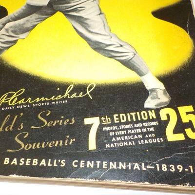 " 1939 and 1940 Who's Who Major league .