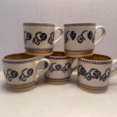 425: Set of 5 Nicholas Mosse Pottery 