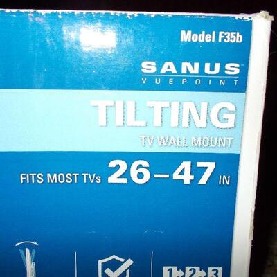 Sanus Vuepoint Tilting TV Wall Mount, Model F35B
