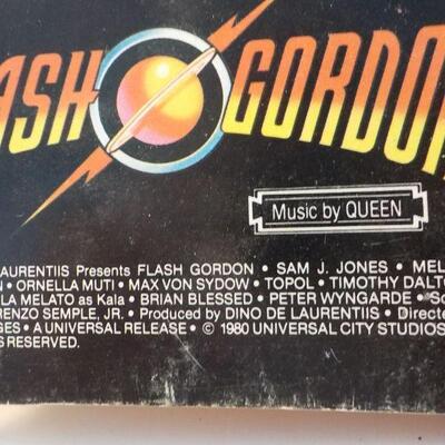 "Originial Flash Gordon VHS Tape".