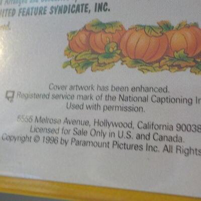 " 1966 It's the Great Pumpkin VHS , Charlie Brown".