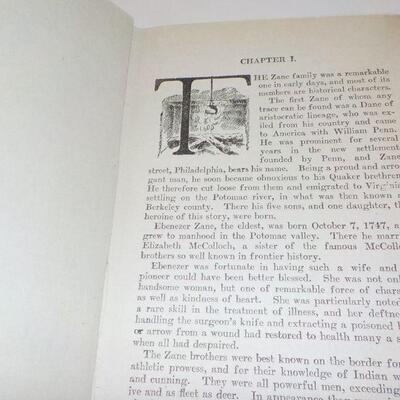 " Original Betty Zane by Zane Grey Book".