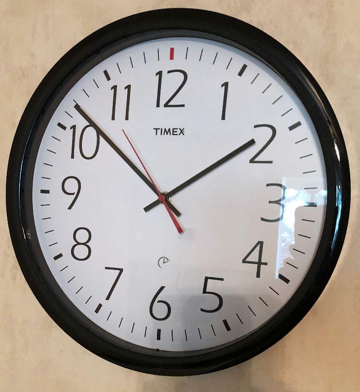 71 Timex Wall Clock