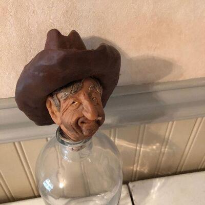 #79 Bobble Head Cowboy Stopper 