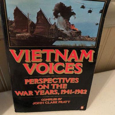 #85  VIETNAM WAR BOOKS AND DVD