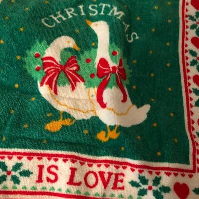 #178 Christmas Towel and Stockings 