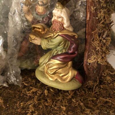 #180 Tradition Ceramic Nativity Scene 