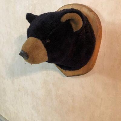 #210 Stuffed animal Bear Head 