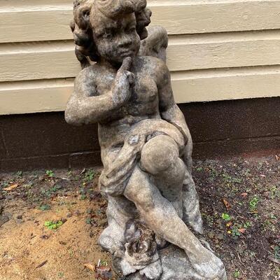 Roman Stone Cherub