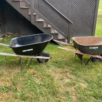 Wheel barrels 