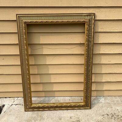 Gold Wood Frame