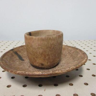 Lot 74 - Handmade Cup & Saucer