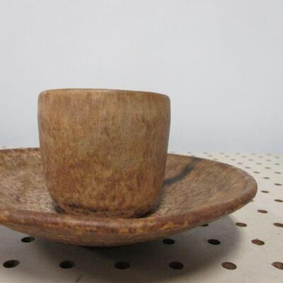 Lot 74 - Handmade Cup & Saucer