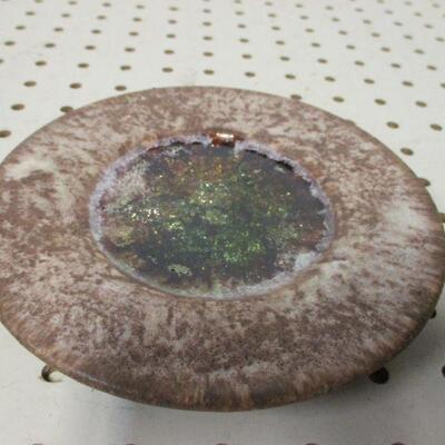 Lot 75 - Handmade Signed Potter Plate