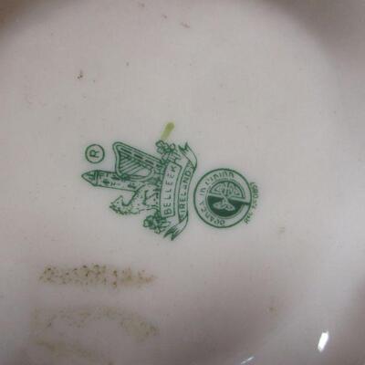 Lot 84 - Irish Belleek Shamrock Dish