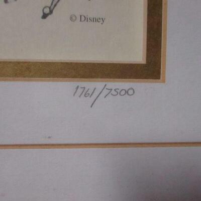 Lot 124 - Disney Tinker Bell Sketch's Model Sheet Framed
