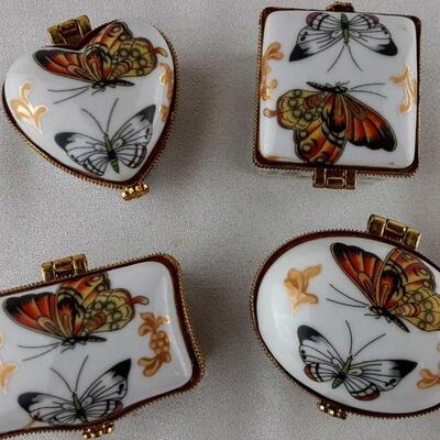 Mini Butterflies Pill Box/Ring Box