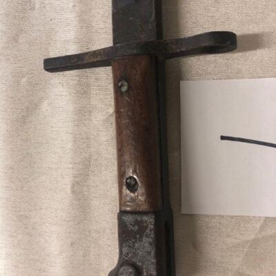 Lot 7 Early Bayonet Knife - No Markings