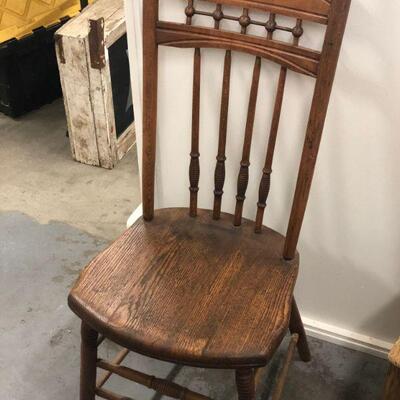 Lot 52 Antique Chair